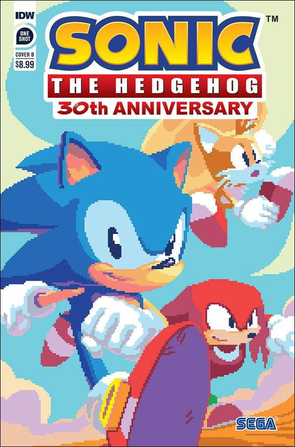 Sonic the Hedgehog 30th Anniversary issue One Shot-B Christina-Antoinette Neofotistou Cover