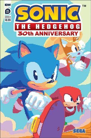 Sonic the Hedgehog 30th Anniversary issue One Shot-B Christina-Antoinette Neofotistou Cover