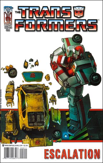 Transformers: Escalation issue 2-B Klaus Scherwinski Standard Cover