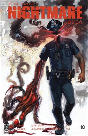 Nita Hawes' Nightmare Blog issue 10-B Richard Clark Cover