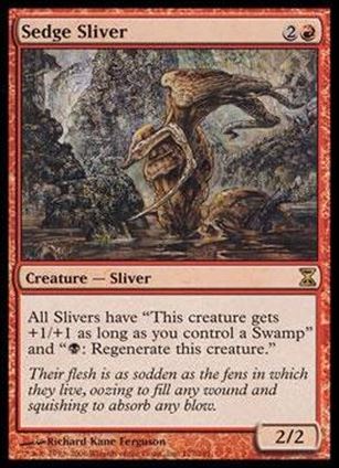 Magic the Gathering: Time Spiral (Base Set) card 177 Sedge Sliver
