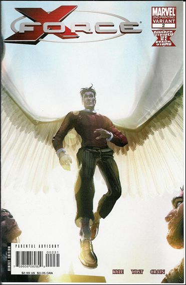 X-Force (2008) issue 2-C Angel Cover (2nd Printing)