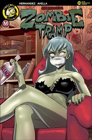 Zombie Tramp (2014) issue 74-C Winston Young Standard Cover 1/2000