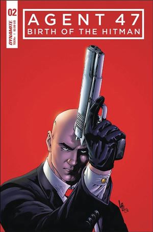 Agent 47: Birth of the Hitman issue 2 Jonathan Lau cover