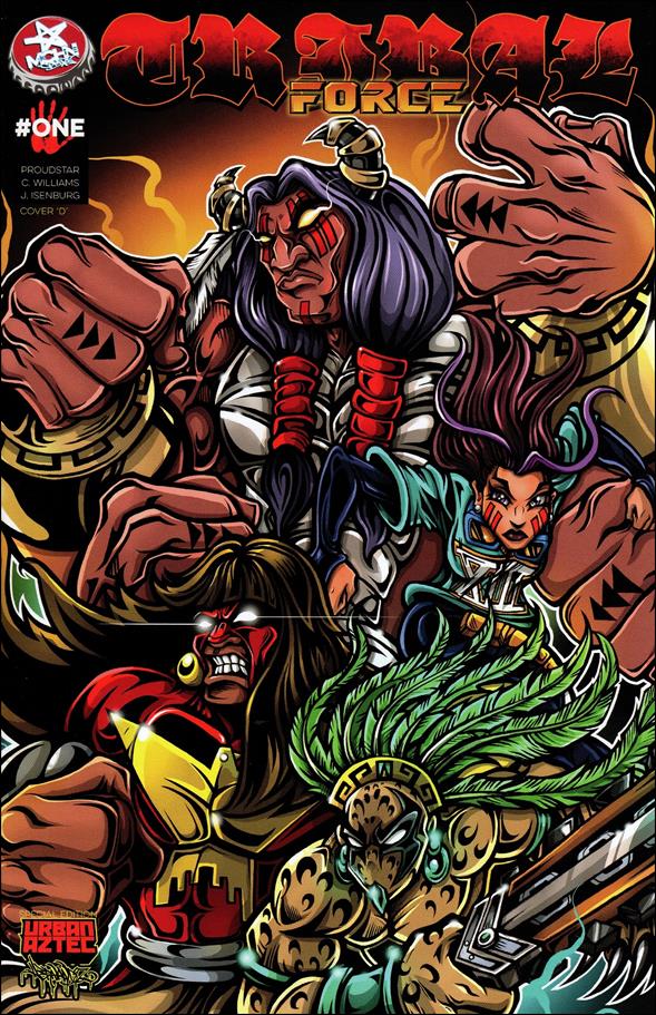 Tribal Force (2023) issue 1-D Jesse Hernandez Cover