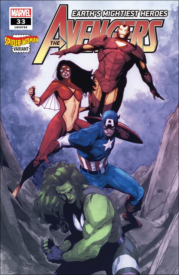 Avengers (2018/07) issue 33-B Khoi Pham Spider-Woman Cover