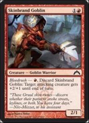 Magic the Gathering: Gatecrash (Base Set) card 105 Skinbrand Goblin