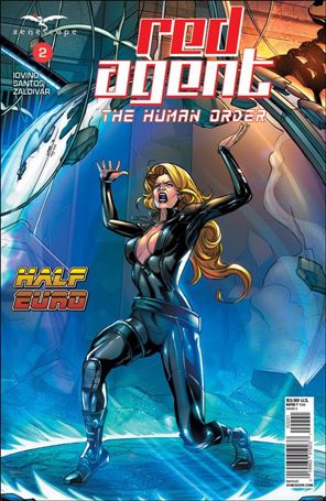 Red Agent: The Human Order issue 2-D Salvatore Cuffari Cover