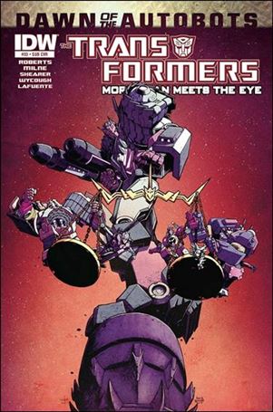 Transformers: More Than Meets the Eye (2012) issue 33-B Nick Roche Cover