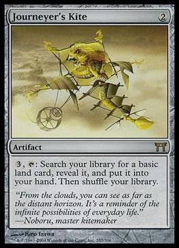 Magic the Gathering: Champions of Kamigawa (Base Set) card 257 Journeyer's Kite