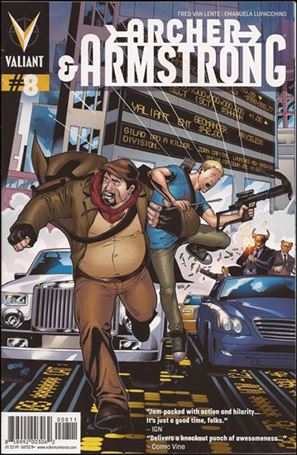Archer & Armstrong (2012) issue 8 Emanuela Lupacchino Cover