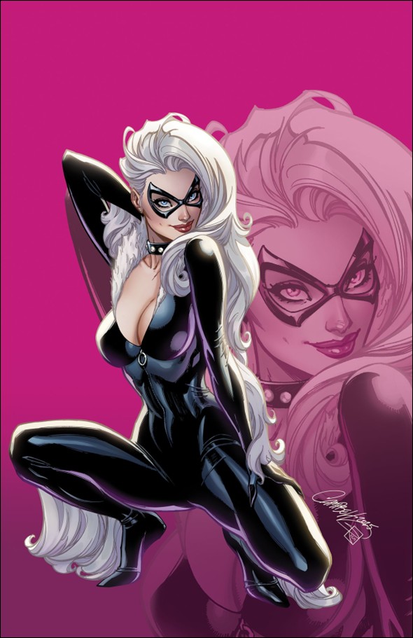 Black Cat (2025) issue 1-I J. Scott Campbell Virgin 1:100 Cover