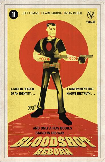 Bloodshot Reborn issue 11-C Jeffrey Veregge Cover
