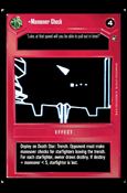 Star Wars: A New Hope Limited (Base Set) card 42 Maneuver Check