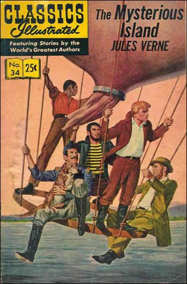 Classic Comics/Classics Illustrated issue 34-M HRN 166