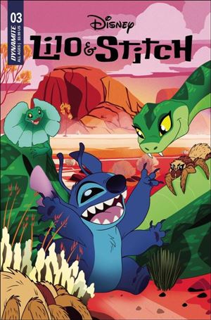 Lilo & Stitch issue 3-B Trish Forstner Cover