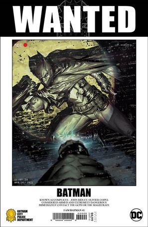 I am Batman issue 1-E Kael Ngu 1:25 Cardstock Cover