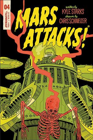 Mars Attacks (2018) issue 4-E Chris Schweizer Subscription Cover