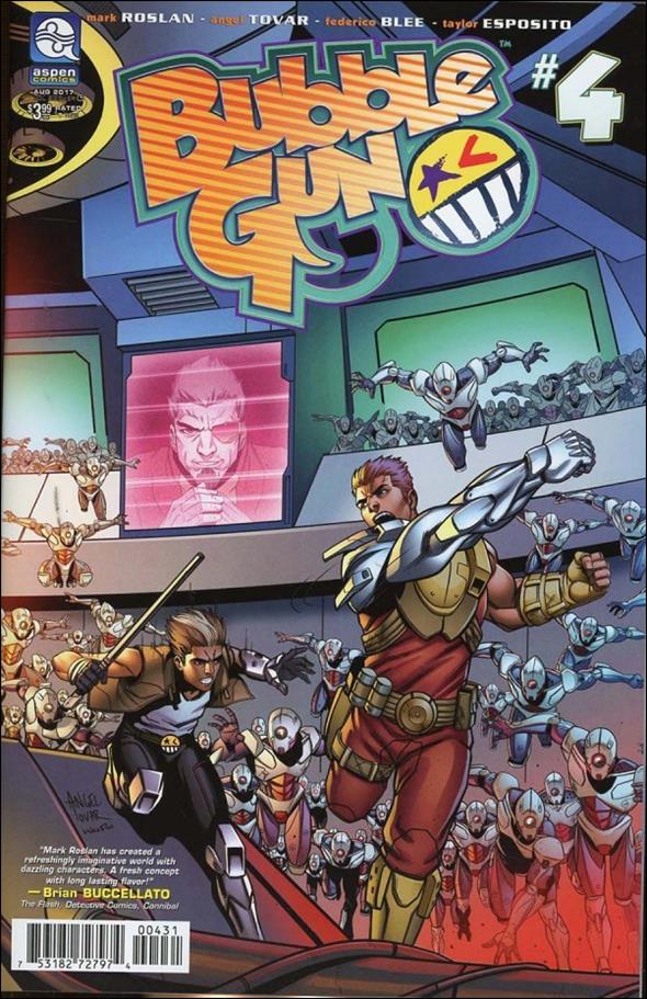 BubbleGun (2017) issue 4-C Angel Tovar Near Right "Kyo" Cover