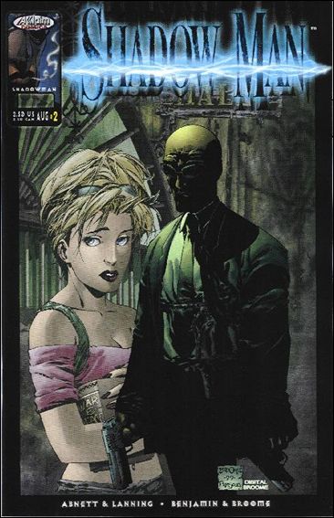 Shadowman (1999) issue 2 Mat Broome Cover