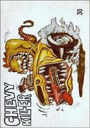 Odd Rods (Base Set) card 30 Chevy Killer