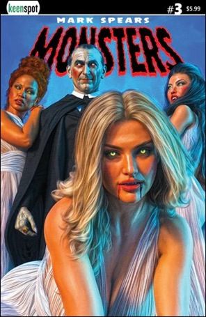 Mark Spears Monsters issue 3-B Mark Spears 
