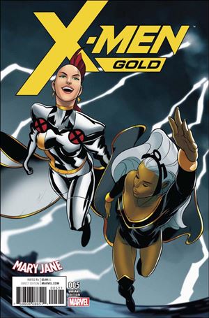 X-Men: Gold issue 5-B Anthony Piper Mary Jane Cover
