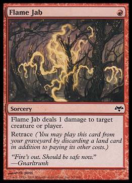 Magic the Gathering: Eventide (Base Set) card 53 Flame Jab