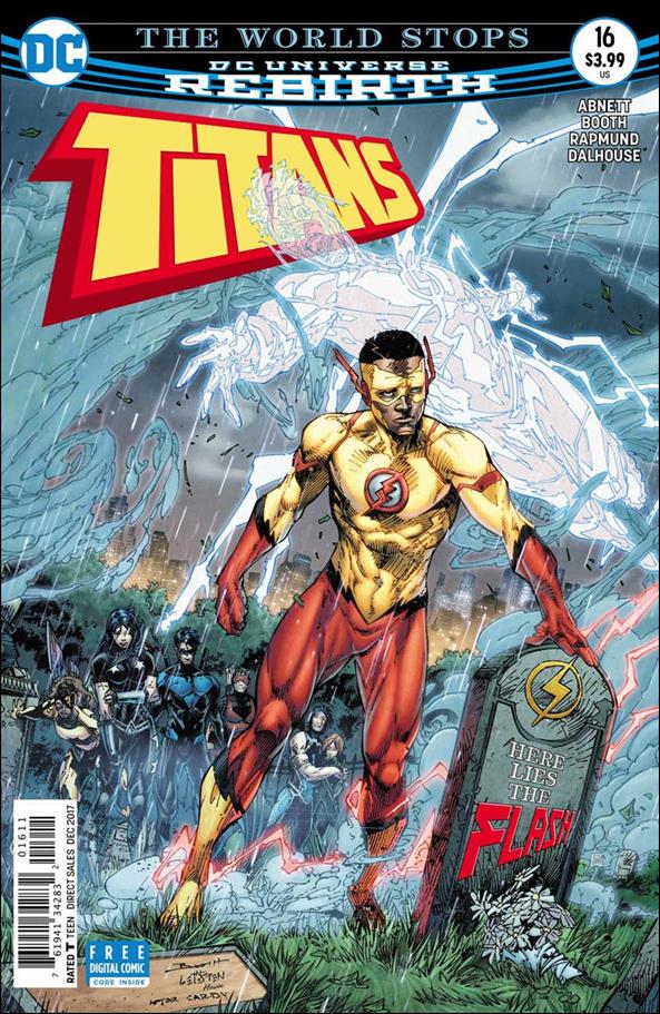 Titans (2016) issue 16 Brett Booth Cover