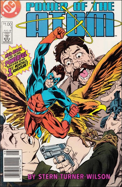 Power of the Atom issue 1-B Newsstand Cover
