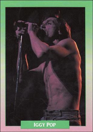 Rock Cards (Base Set) card 102 Iggy Pop
