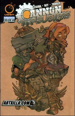 Cannon Busters issue 0 San Diego Comic-Con Cover 