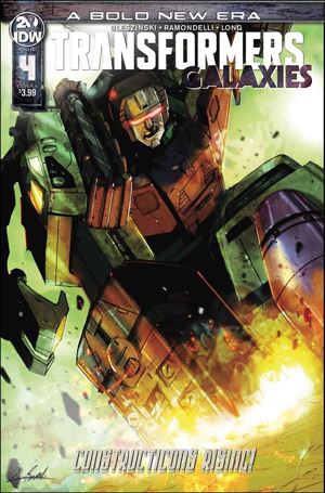 Transformers: Galaxies issue 4 Livio Ramondelli Cover