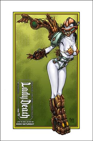 Lady Death (2010) issue 15-G Emerald City Comicon Saturday Cover 1/350