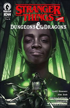 Stranger Things and Dungeons & Dragons issue 3-B Anna Dittman Cover