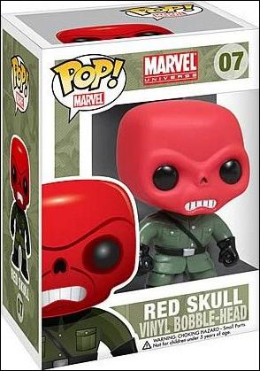 POP! Marvel figure 07 Red Skull