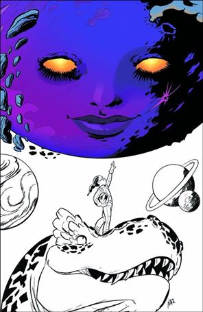 Moon Girl and Devil Dinosaur (2016) issue 19-D Natacha Bustos Virgin Cover 1/ 1000