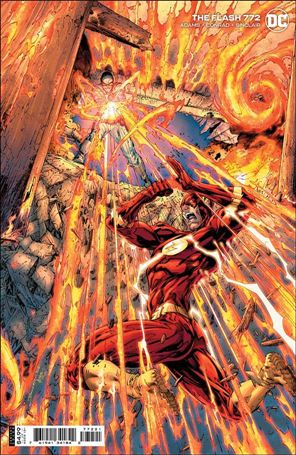Flash (1959) issue 772-B Brett Booth Cardstock Cover