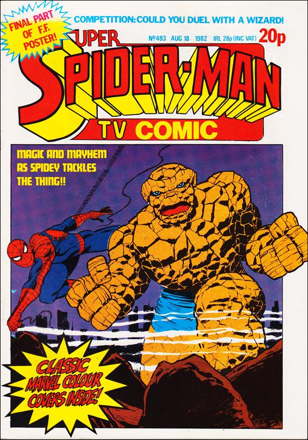 Spider-Man: Comics Weekly (UK) issue 493