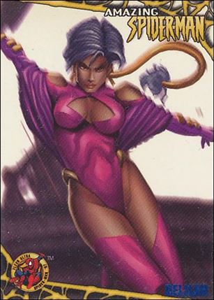 1997 Fleer Ultra Spider-Man (Base Set Blue) card 43 Delilah