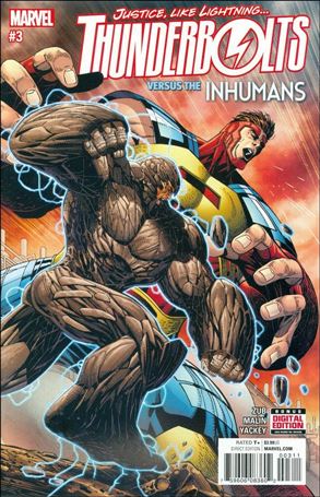 Thunderbolts (2016) issue 3 Jon Malin Cover