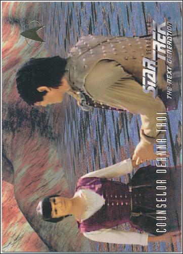Star Trek: The Next Generation - The Episode Collection Season Two (Base Set) card 126 Counselor Deanna Troi - Card I