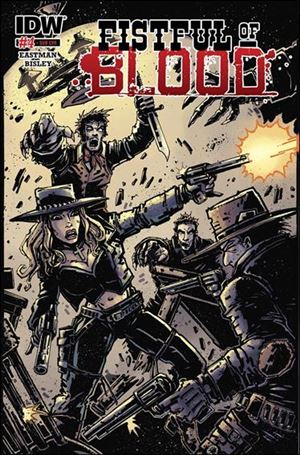 Fistful of Blood issue 4-B Kevin Eastman Subscription Cover