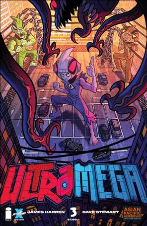 Ultramega issue 3-C Afu Chan AAPI Cover