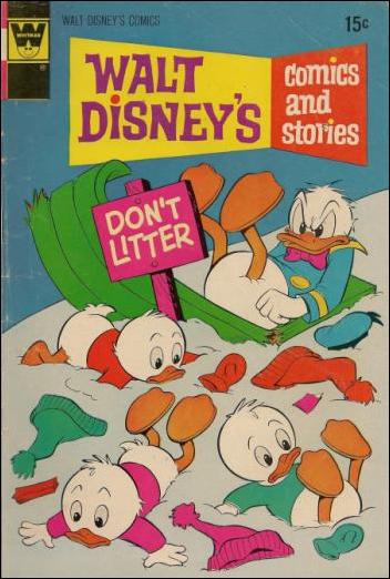 Walt Disney's Comics and Stories (1940) issue 379-B Whitman Cover