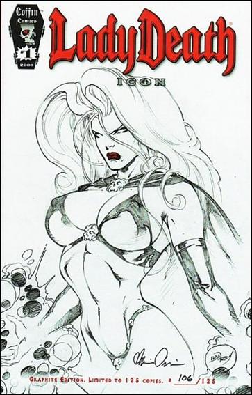 Lady Death: Icon issue 1-I Graphite Edition 1/125