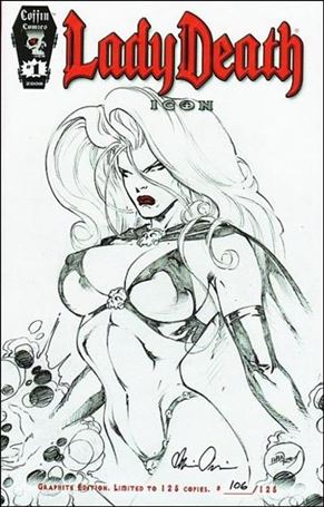 Lady Death: Icon issue 1-I Graphite Edition 1/125
