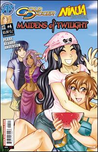 Gold Digger/Ninja High School: Maidens of Twilight  issue 4