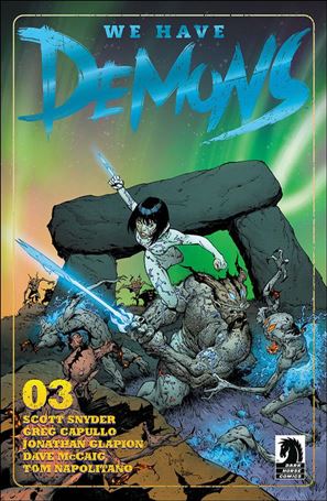 We Have Demons issue 3-C Greg Capullo Foil Cover