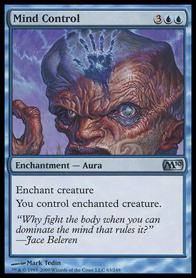 Magic the Gathering: 2010 Core Set (Base Set) card 63 Mind Control